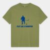 Heavyweight Cotton Unisex Garment Dyed T-Shirt Thumbnail