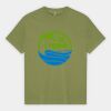 Heavyweight Cotton Unisex Garment Dyed T-Shirt Thumbnail